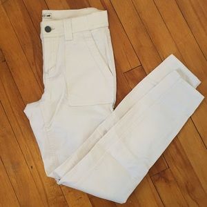 Toad&Co white Earthworks skinny Pant